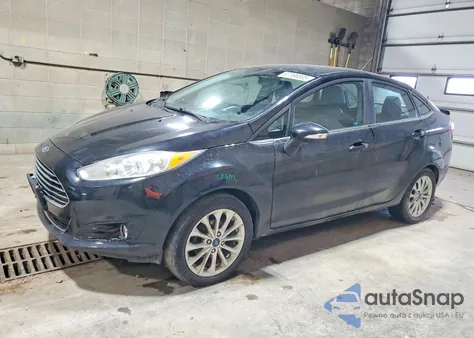 2017 Ford Fiesta Titanium from USA, damaged, VIN 3FADP4CJ1HM100082